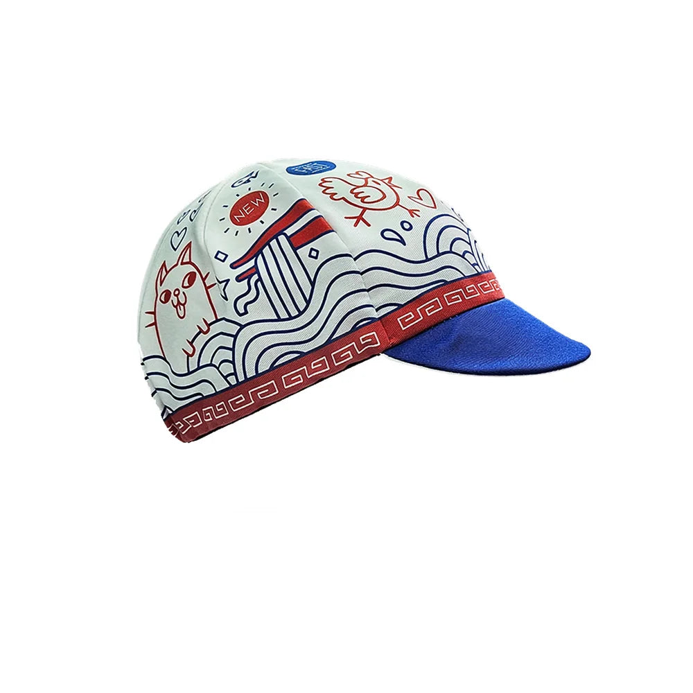 Casquettes de cyclisme d'été, nouveau style, chapeaux de vélo de sport respirants, en Polyester à séchage rapide, noir et bleu, classiques