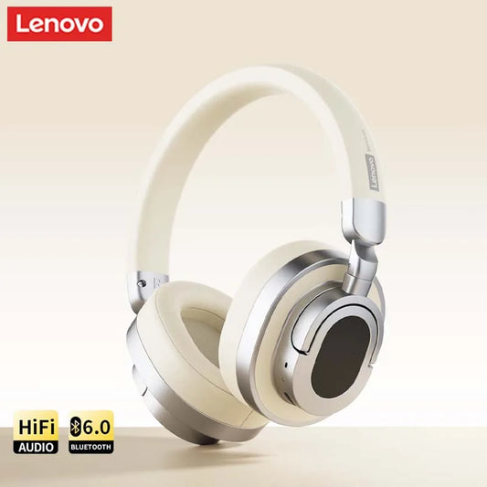 Auriculares Bluetooth 6.0 Lenovo LE602 HD llamada ENC reducción de ruido auriculares HiFi sonido inalámbrico Ultra baja latencia auriculares para juegos