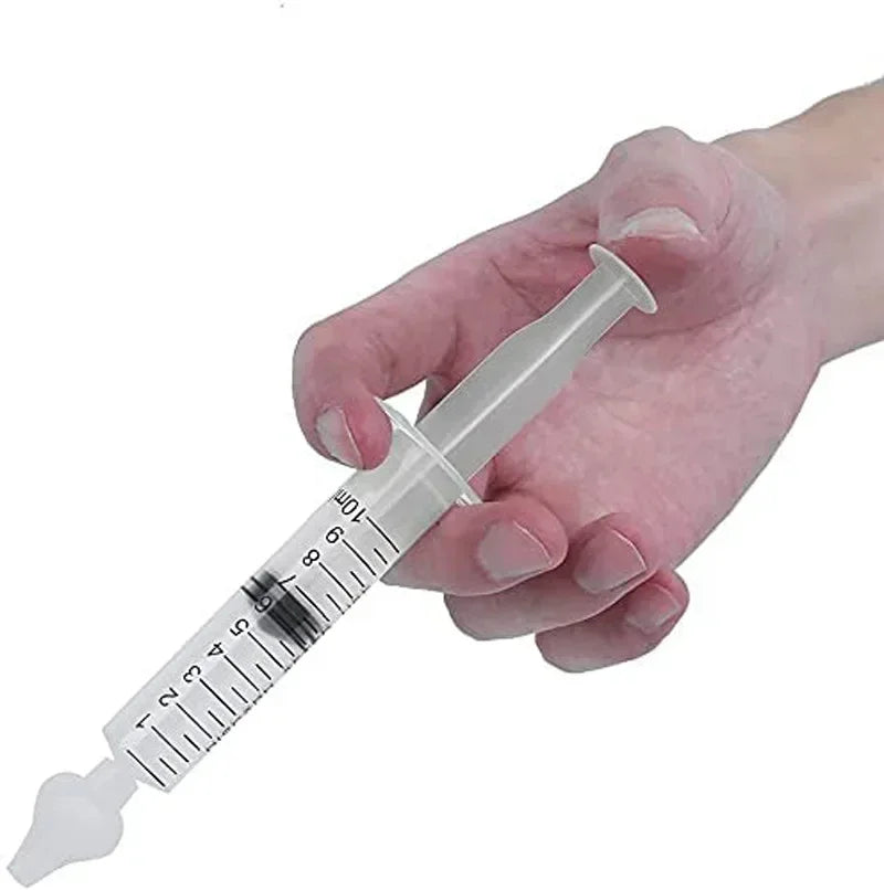 Rhinite irrigateur Nasal lavage pour enfants Silicone bébé aspirateur Nasal seringue bébé nez nettoyant enfants laveuse nasale réutilisable