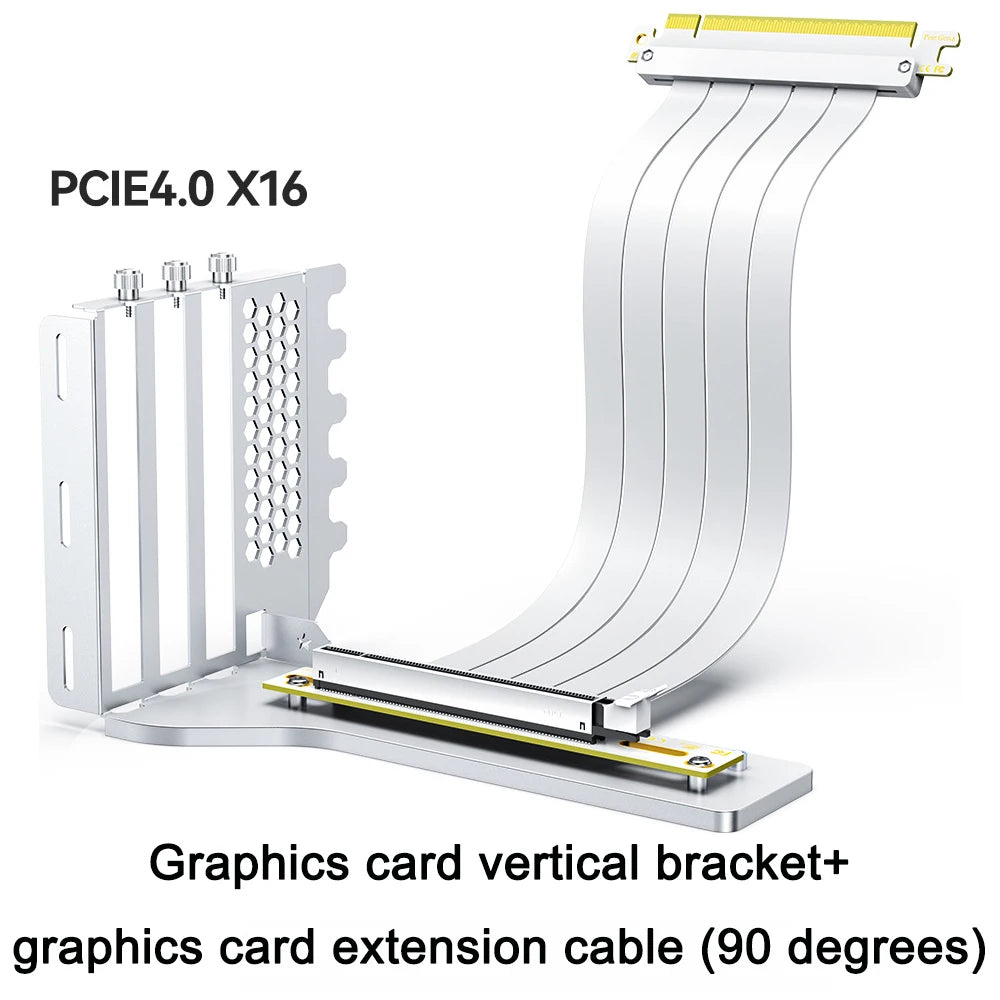 PCIE 3.0 4.0x16 Kit de Support de GPU Vertical universel Riser ATX Matx boîtier VGA carte graphique Support de direction Support