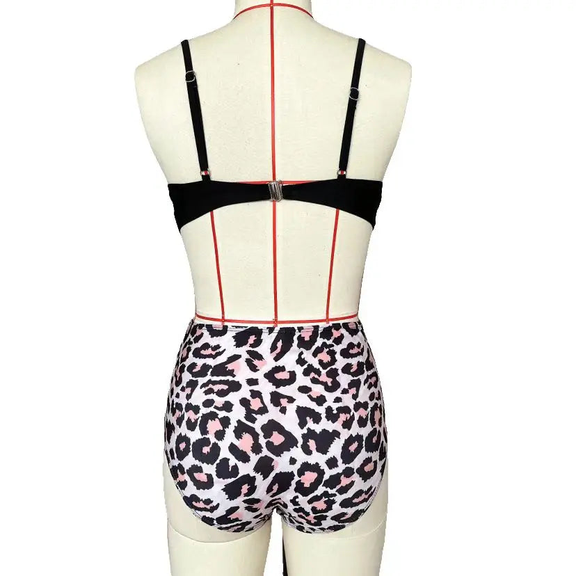 Maillots de bain vintage taille haute 2026 pour femmes, push-up, imprimés, tenues de plage estivales