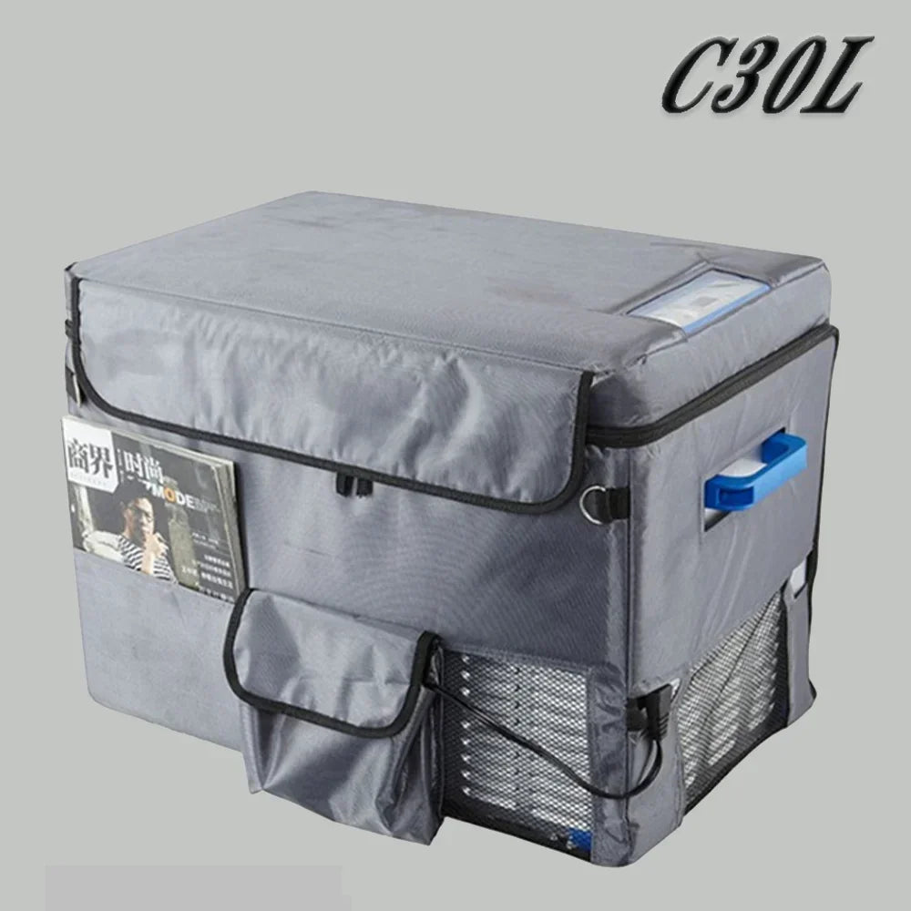 Réfrigérateur extérieur avec housse d'isolation — voyage, camping, série 25-75L