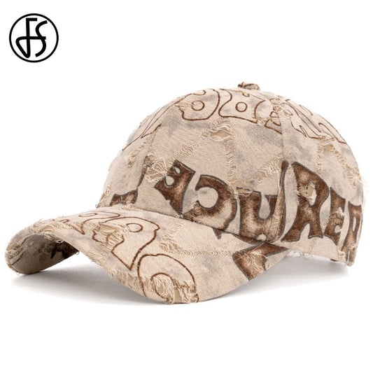 Casquette de baseball marron avec lettres — hommes, femmes, camionneur, décontractée, streetwear, hip-hop