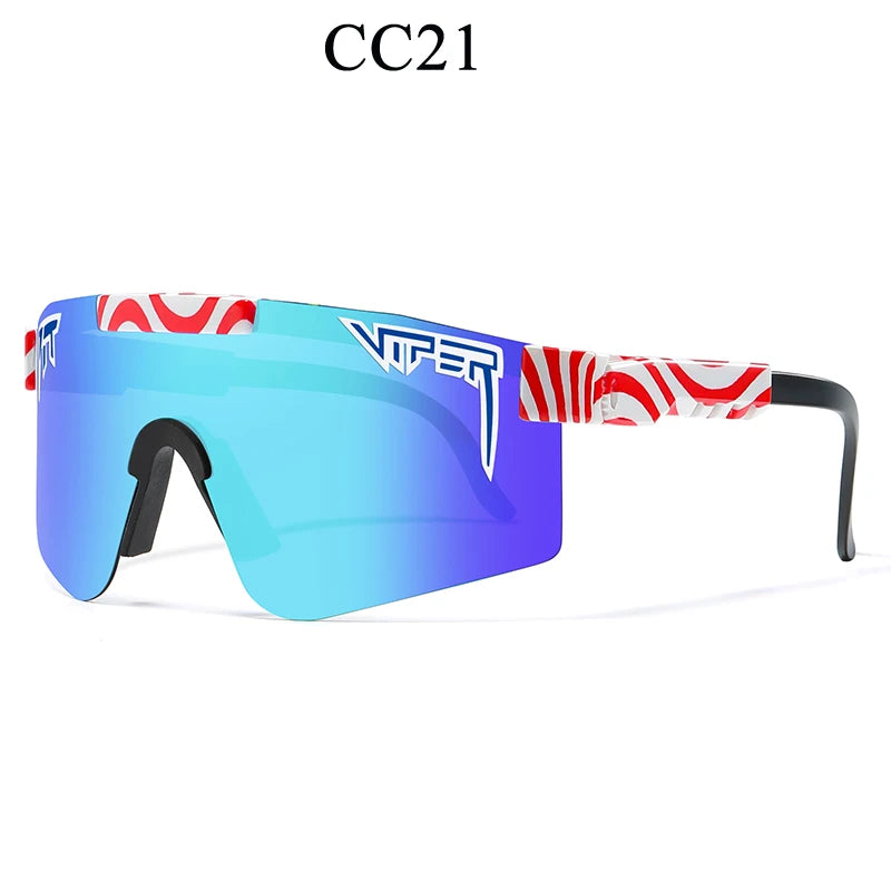 Pit Viper Outdoor Sunglasses for Men and Women, Driving Sports Eyewear, Fashion Sunglasses, Baseball Shades, UV400, Men and Women