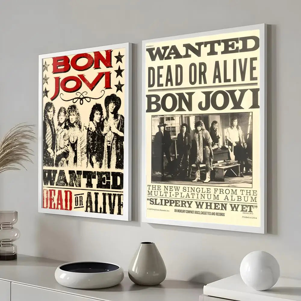 B-Bon J-JoviS regalos de vacaciones decoración diseñada para el hogar Restaurante oficina espacio arte de pared