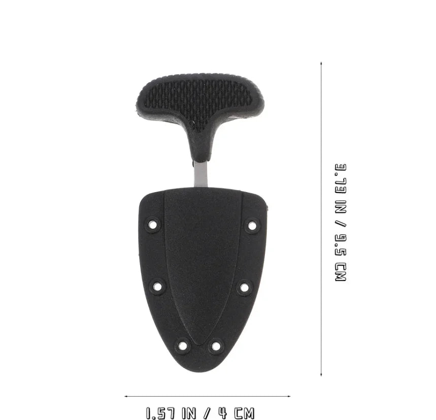 Coupe-collier multifonctionnel, coupe-câble de Camping en plein air, couteaux portables, couteau de collier suspendu, couteau de Camping Portable 1/2 pièces