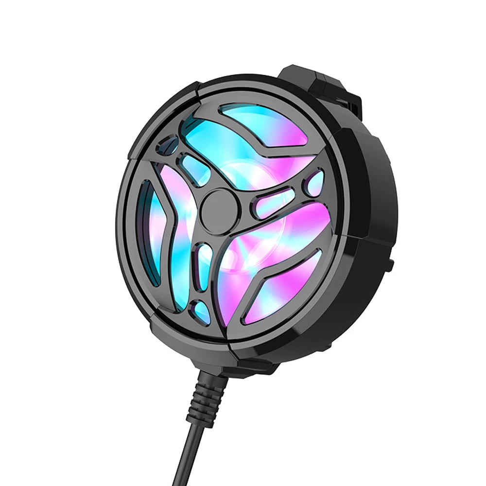 WYMECT — Ventilateur Refroidissement USB Téléphone Clip Arrière iOS & Android