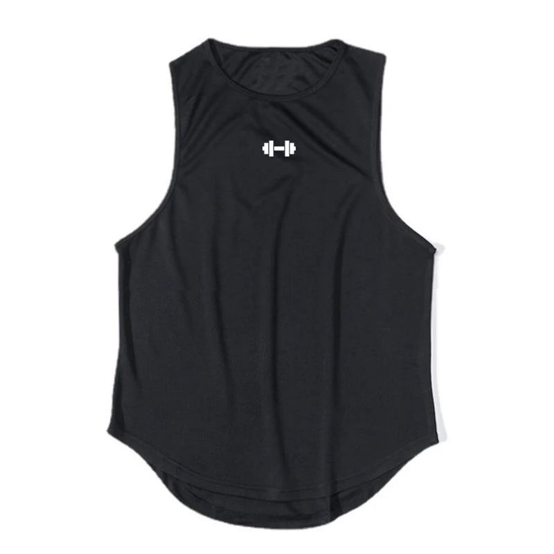 Débardeur Gym Homme — Fitness Musculation Séchage Rapide Basket-Ball