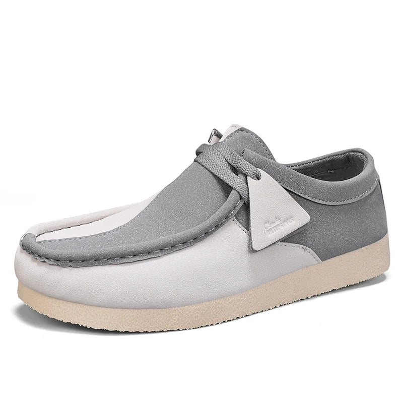 New Vintage Casual Luxury Men's Shoes Slip-On Suede Men's Sneakers Comfortable Walking Men's Boat Shoes Men's Footwear