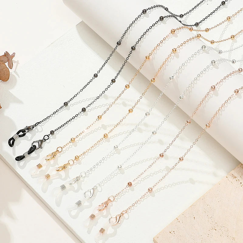 Lunettes de soleil masquage pour femmes — cristal, perle acrylique, bijoux, mode