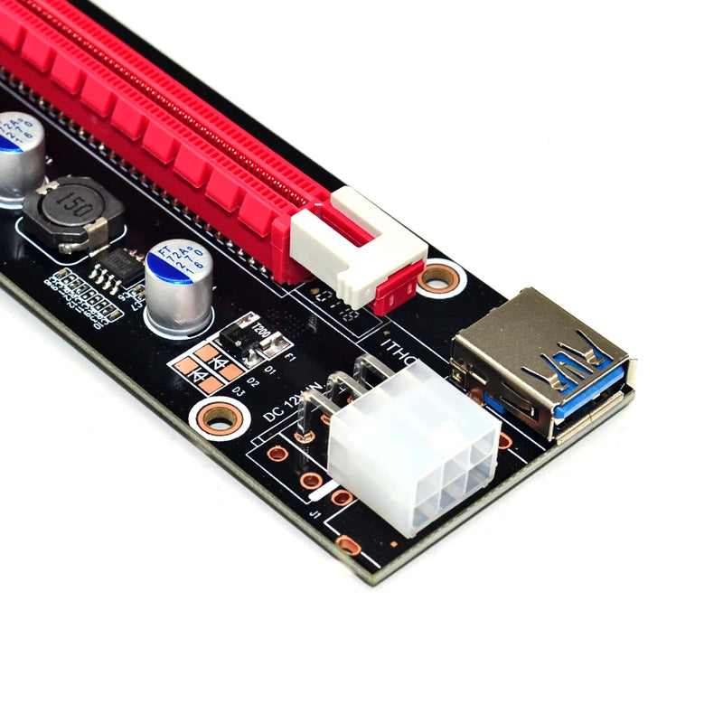 Mini PCIe vers PCI express 16X Riser pour ordinateur portable carte graphique externe EXP GDC BTC Antminer Miner mPCIe vers PCI-e slot carte minière