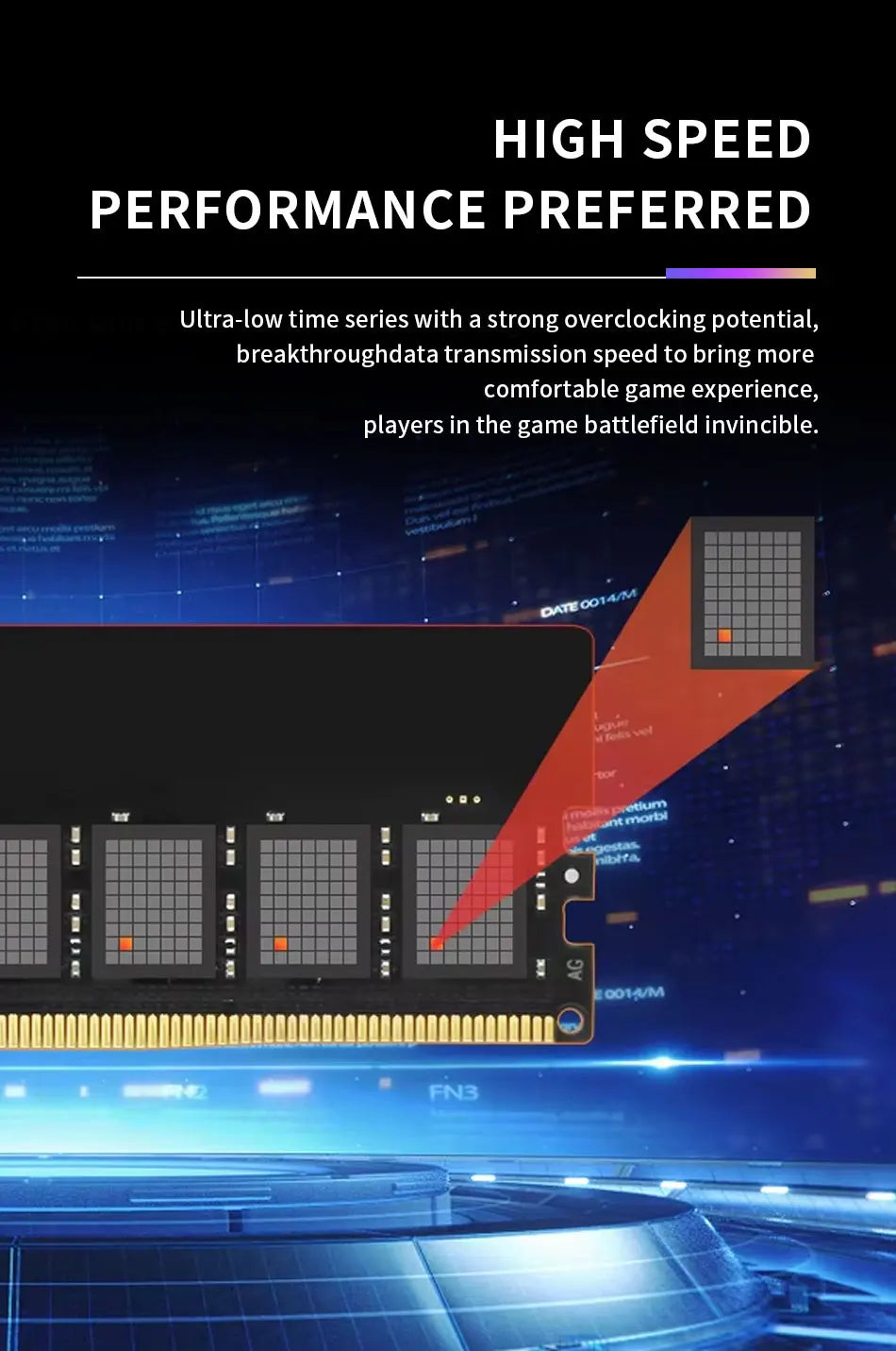 ENVINDA mémoire Ram DDR4 8gb 16gb 2666mhz 3200mhz DDR4 mémoire de bureau 288pin Udimm XMP2.0 dissipateur thermique pour carte mère