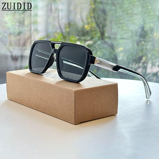 Lunettes de soleil carrées pour femmes à la mode — vintage, hommes, 2026