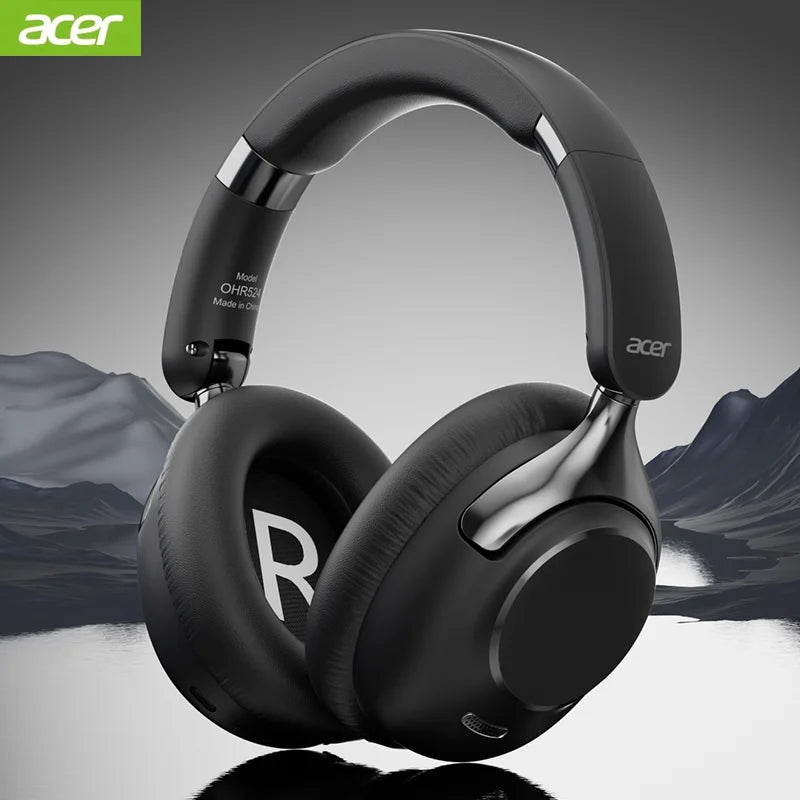 Acer OHR524 – Casque Bluetooth gaming ANC 360° avec micro HD et son surround pour gamer