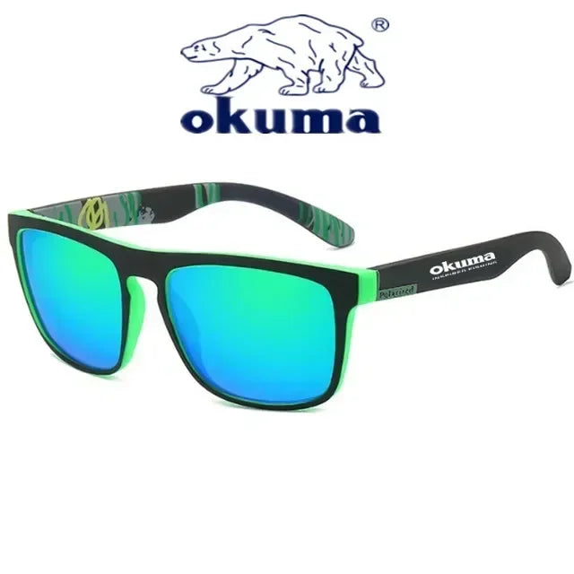 Okuma - Gafas de sol polarizadas para hombres y mujeres, gafas de sol para caza, pesca, ciclismo, con caja opcional, UV400
