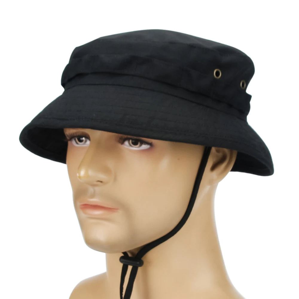 Chapeau Boonie Camouflage Pliable — Pêche, Chasse, Randonnée & Plage