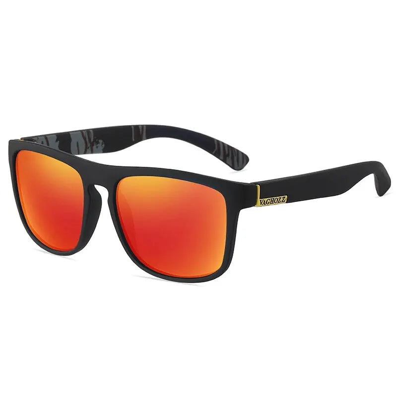 VAGHOZZ Classic Brand Sunglasses Men UV400 Fishing Sunglasses Women Square Outdoor Male Sport Eyewear Driving Shades