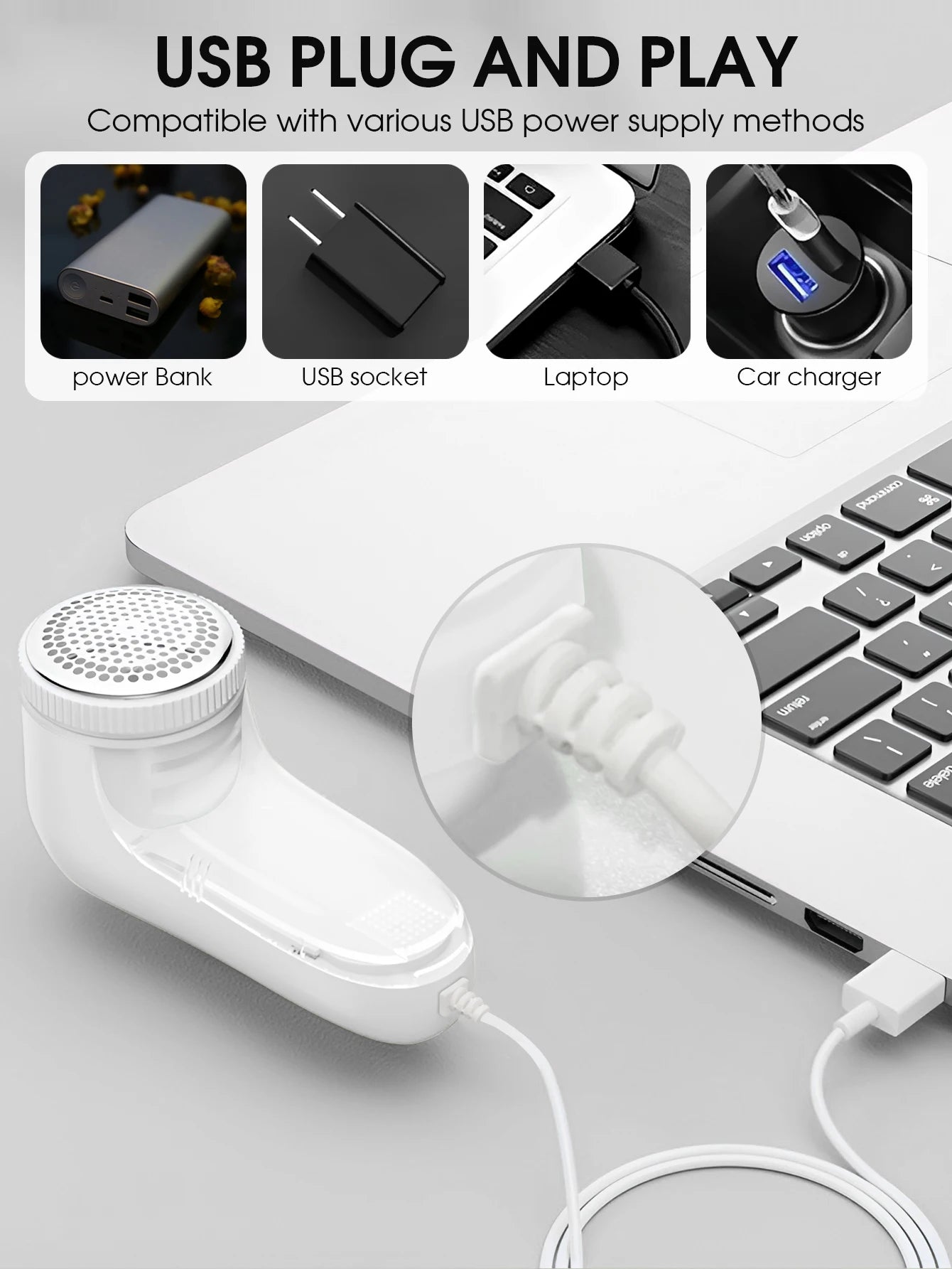 Rasoir électrique pour vêtements ménagers, dissolvant de peluches en tissu, lame de brosse électrique Portable, tondeuse professionnelle pour peluches