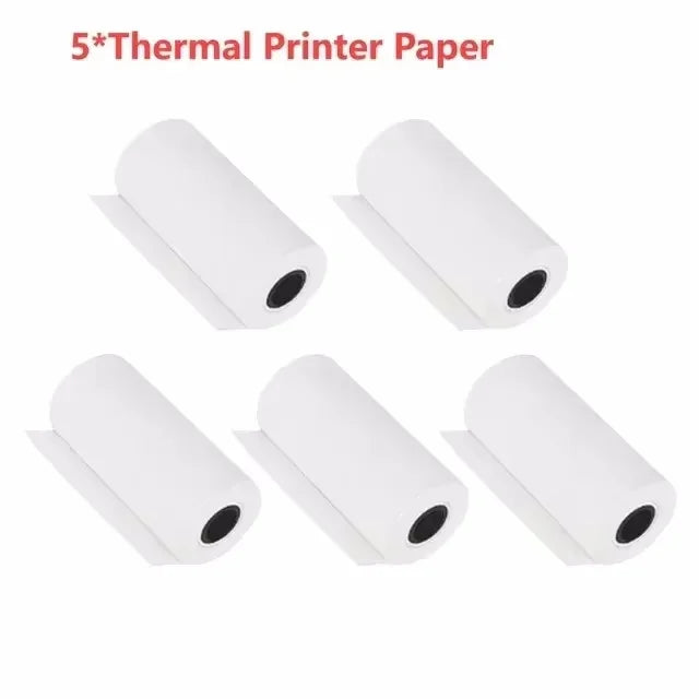 Instant camera for children, mini digital video camera for children, 1080P screen, thermal paper printing + 32G memory card