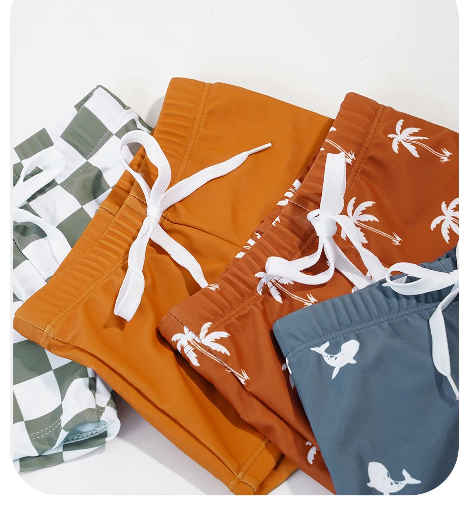 Elinfant été bébé garçons fille à manches longues maillot de bain à la mode mignon piscine maillots de bain