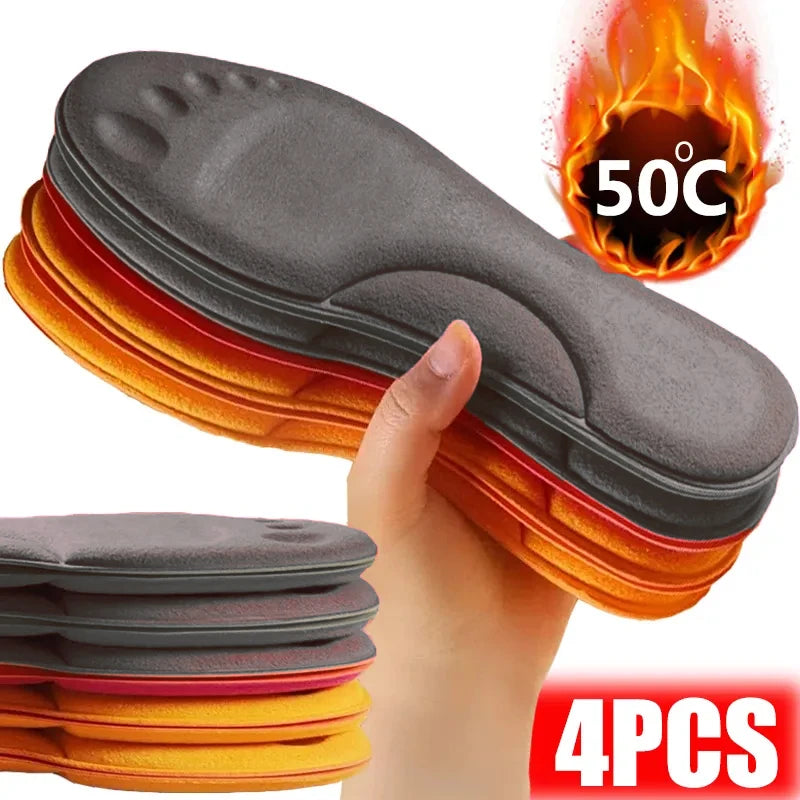Semelles Latex 4D Respirantes — Massage, Absorption Chocs Course & Basket