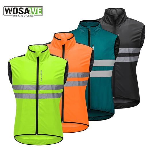 Gilet de cyclisme coupe-vent sans manches — automne, VTT, vélo, léger, respirant