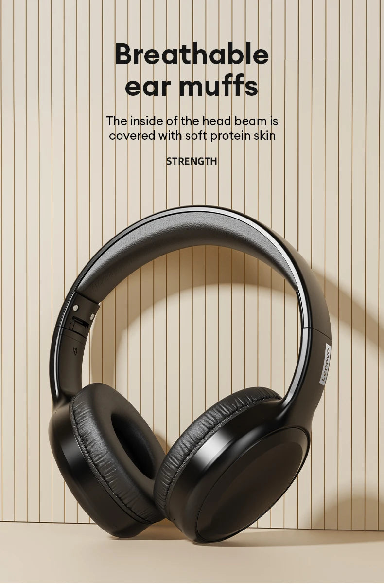 Casque Bluetooth HiFi stéréo sans fil — sport, micro, pliable, faible latence, jeu