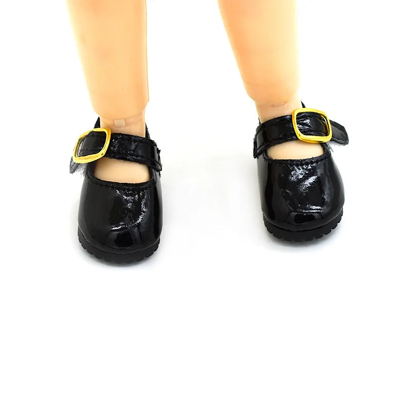 Bottes Poupée BJD 1/6 en Cuir — Bottes Longues Coloriées 4,5 cm