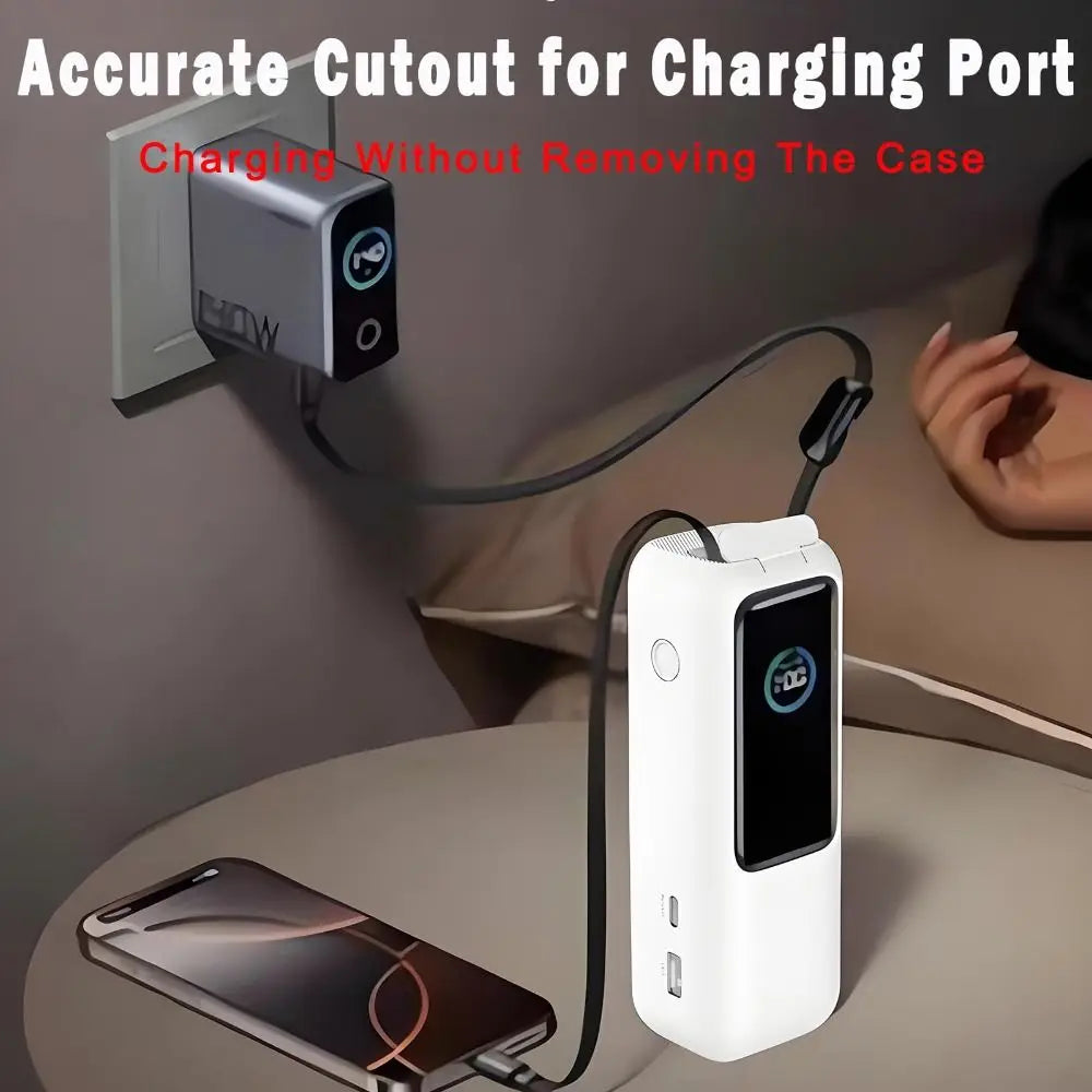 Coque en silicone antichoc, housse de protection souple et Portable, étui de transport anti-poussière pour Banque d'alimentation Anker Zolo (25000mAh 165W) voyage