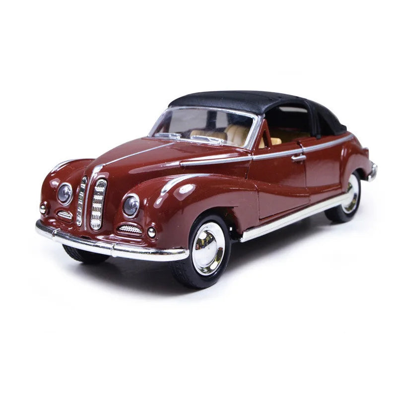 1:32 Diecast Alloy Classic Model Cars Vintage Alloy Toy Car Minicar Collection Retro Model Art Old Car Toys for Boys Gift