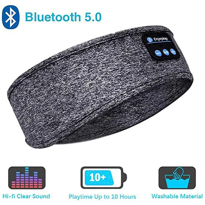 Bluetooth Wireless Headphones, Sleep Headband, Music Headset, Soft, Elastic, Comfortable, Sports Headband, Music Headset