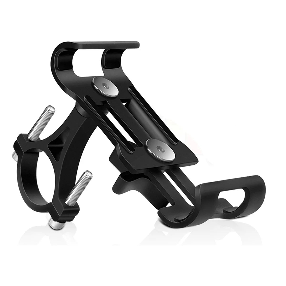 Soporte de teléfono para bicicleta de aleación de aluminio, soporte antideslizante de metal para motocicleta, Clip universal GPS para bicicleta