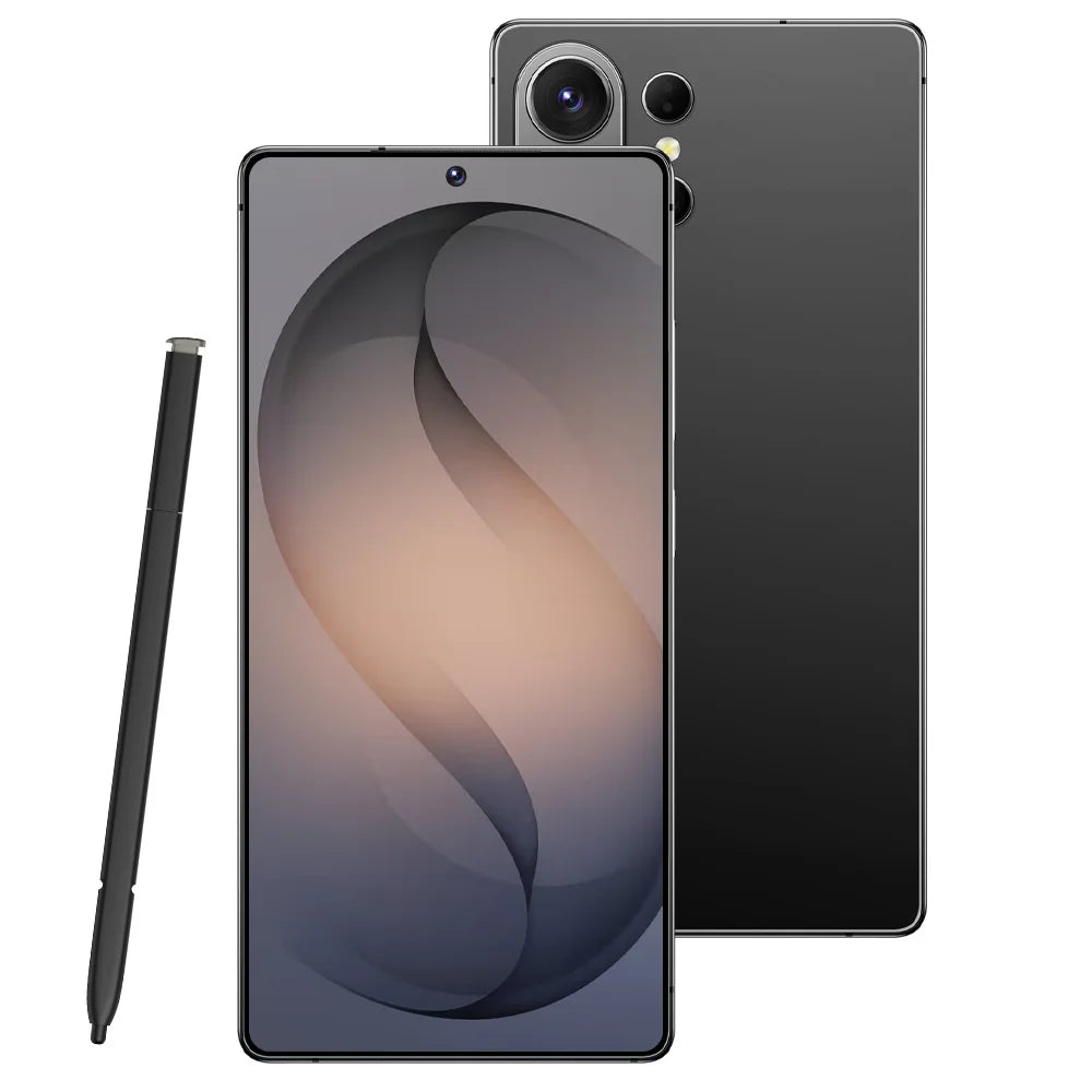 Smartphone Original 2026 pour S26 Ultra 5G 7.3HD AI 8 cœurs Double SIM 16G+1TB Téléphone Portable Android Débloqué
