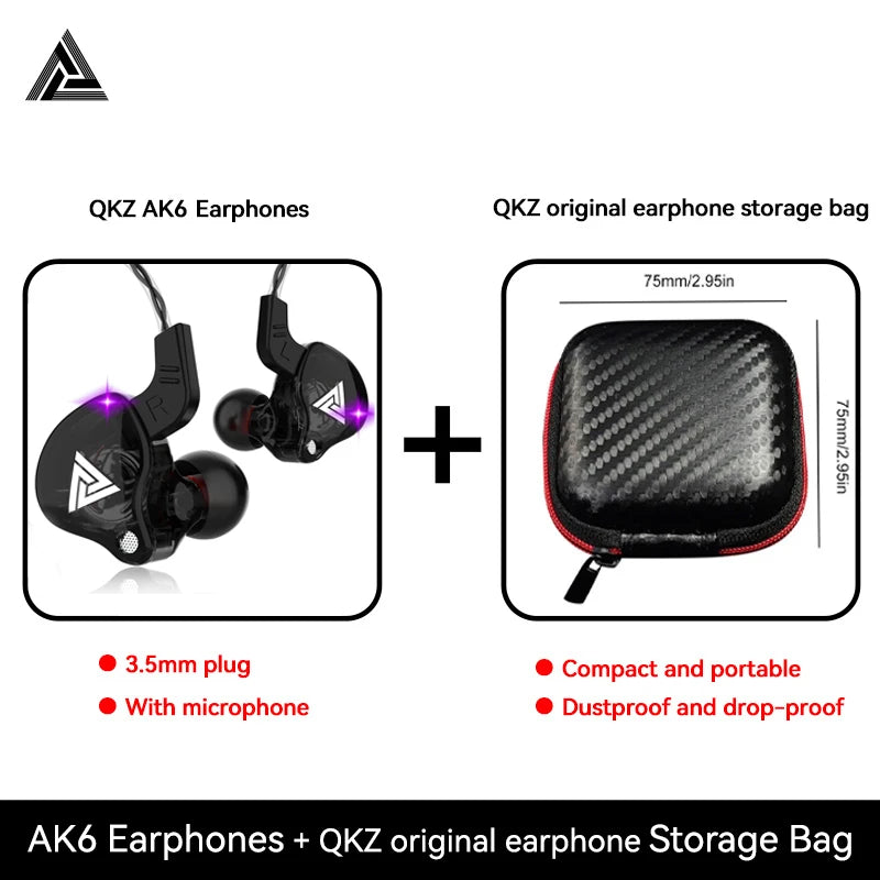 Écouteurs filaires HiFi 3,5mm — pilote cuivre, basse stéréo, sport, musique, avec micro