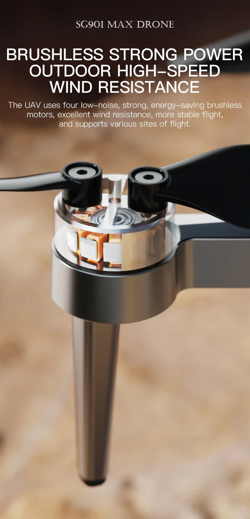 Drone GPS 8K professionnel — évitement d'obstacles, télécommande grand écran, pliable, moteur brushless