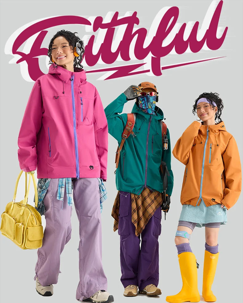 Veste Randonnée Imperméable Coupe-vent — Pêche, Camping & Escalade Unisexe