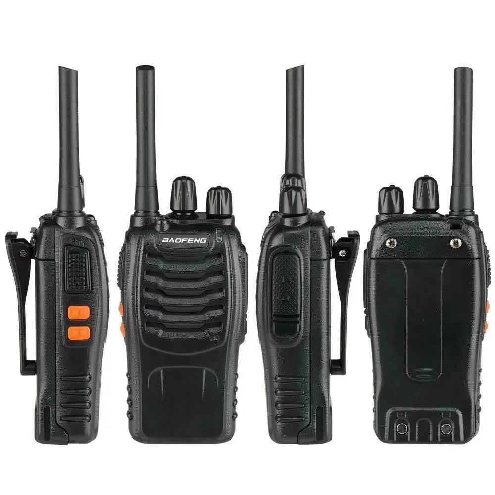 Fabricant 4 pièces Baofeng BF 88E 5W talkie-walkie longue portée 10KM communication ultra-longue veille voyage sur route conduite autonome