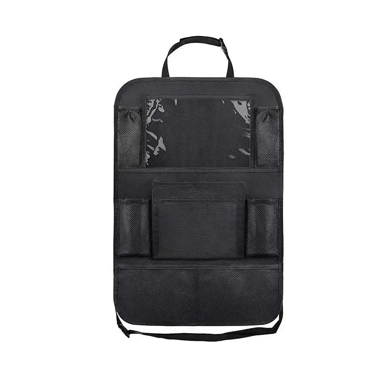 Organisateur de siège de voiture multi-poches, matériau imperméable et Durable, parfait pour les voyages sur route et l'utilisation quotidienne, excellent cadeau pour les vacances, 1 pièce