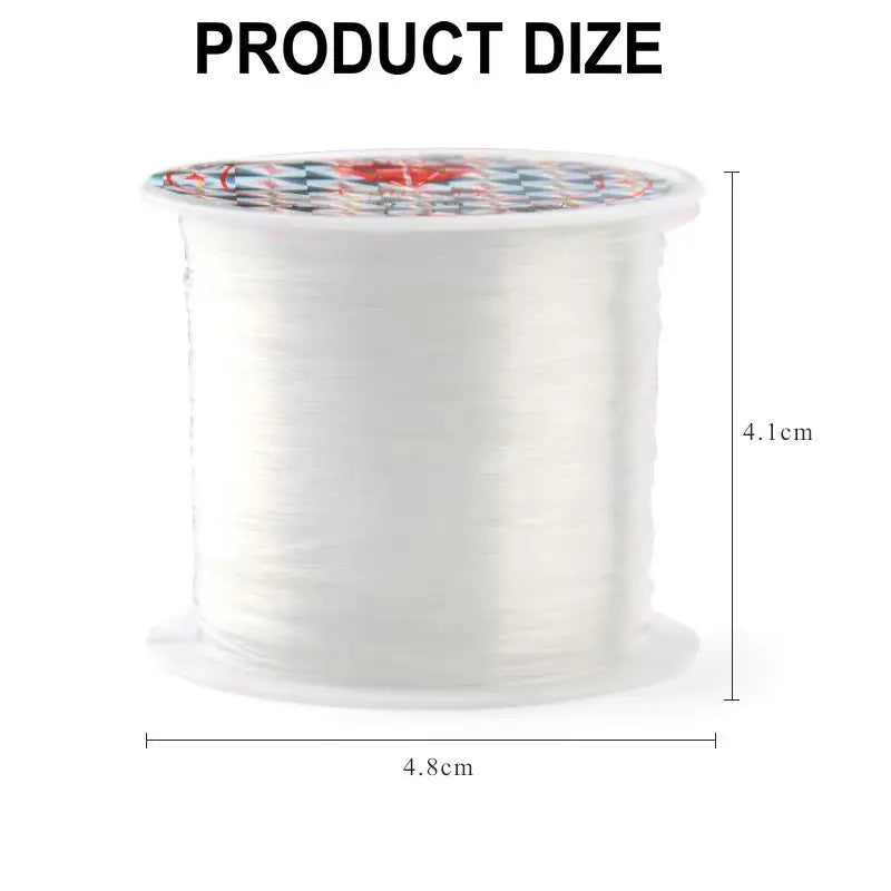 100M plastique cristal bricolage perles ligne de pêche pas de cordon élastique corde pour la fabrication de bijoux fournitures fil Jeweleri chaîne fil