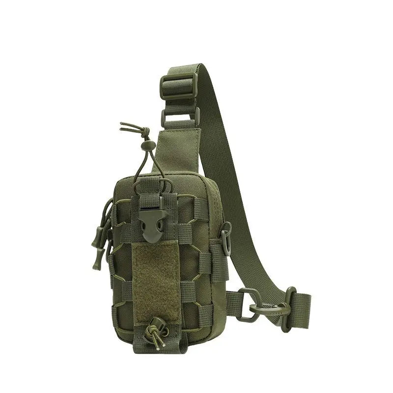 Sac de poitrine pour bouteille d'eau de Sport en plein air, couverture tactique suspendue à la taille, sacs de taille multifonctionnels, pochette de plate-forme de cyclisme d'escalade en plein air