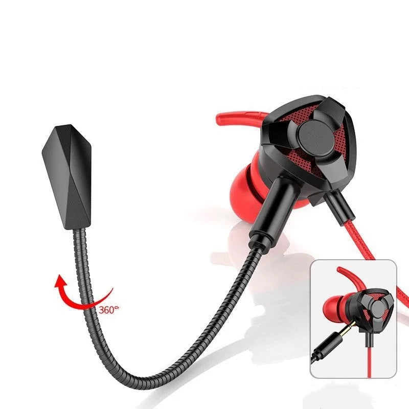 Casque gamer filaire avec micro — écouteurs jeu, téléphone, tablette, ordinateur portable, universel (v2)