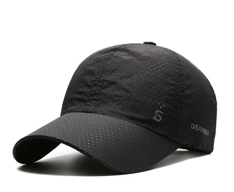 Casquette de course pour hommes, Design Original, fine, séchage rapide, respirant, langue de canard, plein air, soleil, pêche d'été, casquette de Baseball