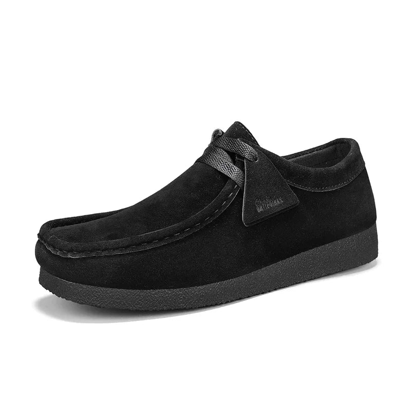 New Vintage Casual Luxury Men's Shoes Slip-On Suede Men's Sneakers Comfortable Walking Men's Boat Shoes Men's Footwear