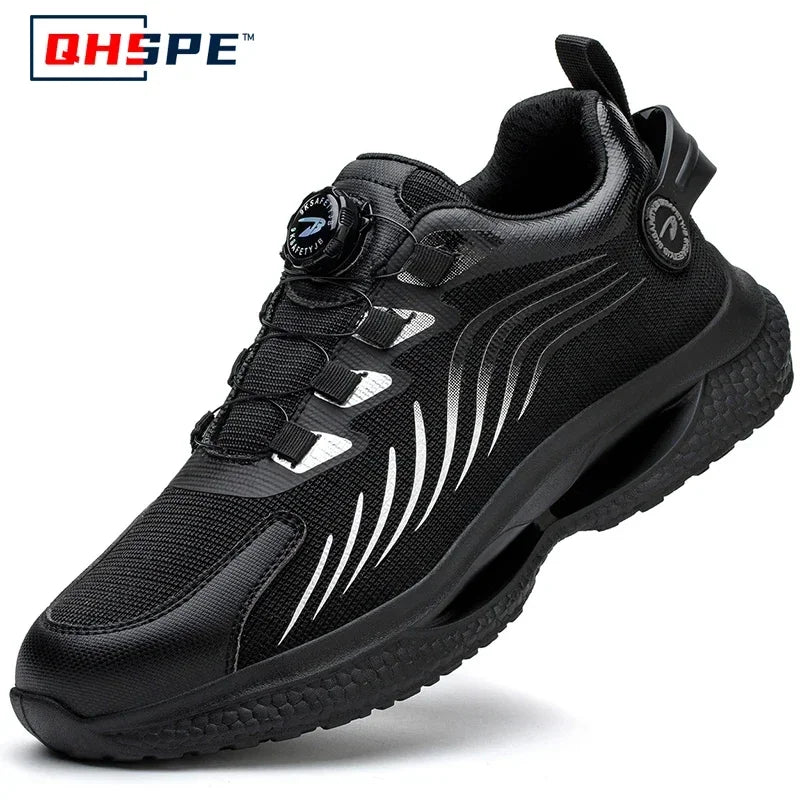 Chaussures de Sécurité Bouton Rotatif — Protection & Confort Travail