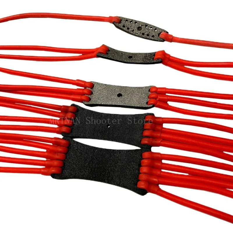 Fronde bande élastique en cuir élastique Latex puissant catapulte remplacement chasse en plein air tir Tube fronde élastique