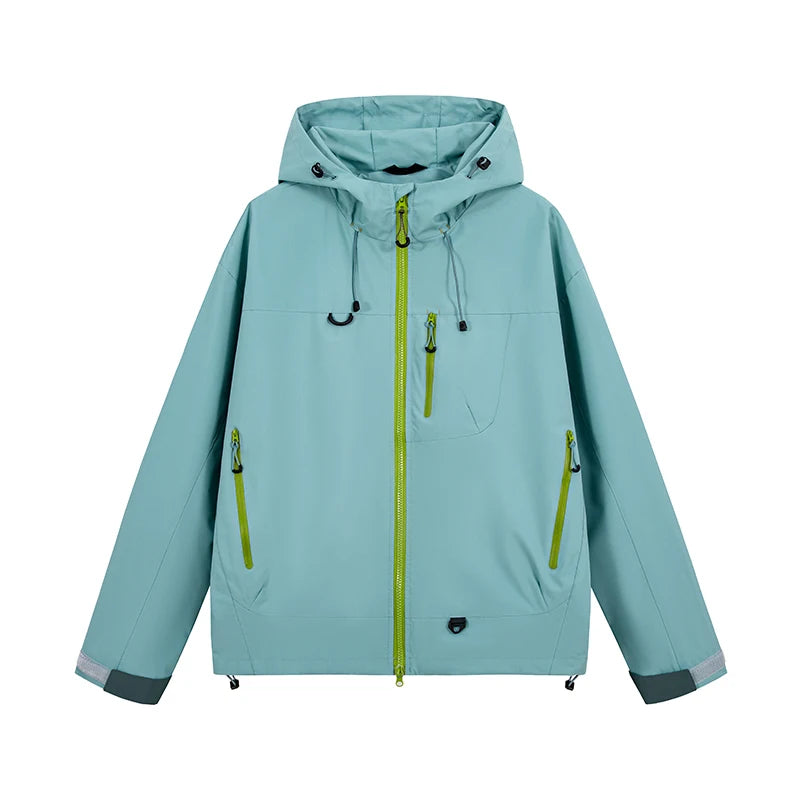 Veste Randonnée Imperméable Coupe-vent — Pêche, Camping & Escalade Unisexe