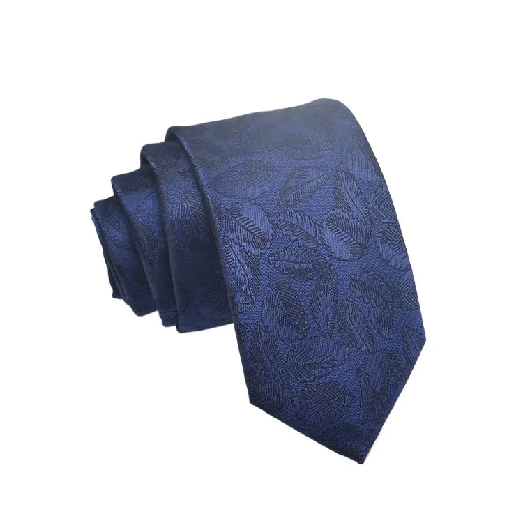 35 Styles hommes cravates en soie Jacquard point Floral 8 cm cravate accessoires usage quotidien chemise costume cravate cadeaux de fête de mariage cravate