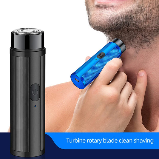 Mini afeitadora eléctrica para hombre, depiladora recargable, máquina de afeitar para mujer y hombre, mini afeitadora para coche, herramientas de afeitado eléctricas