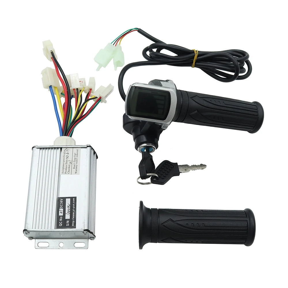 Accesorios para bicicletas eléctricas y patinetes, controlador de motor cepillado y empuñadura de acelerador 24V 36V 48V 250W 350W 500W 1000W