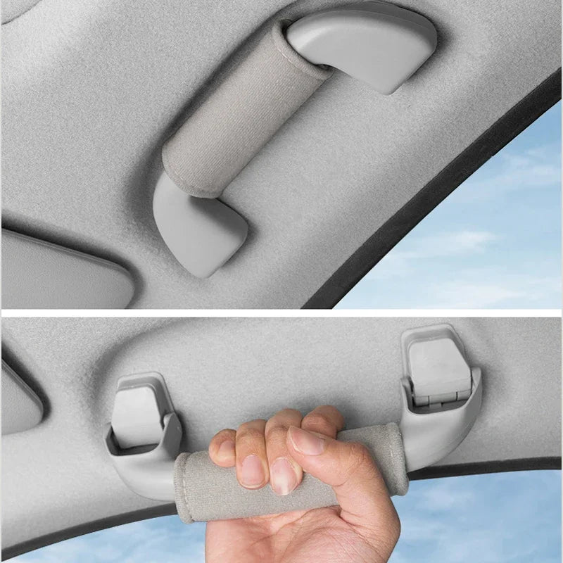 Cubierta de tracción manual para coche, funda de protección superior de techo, accesorio de reposabrazos de techo